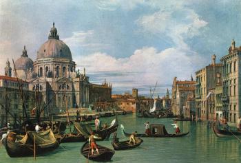 卡納萊托 The Grand Canal and the Church of the Salute